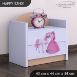 Nočna omarica Happy babies Princesa in konj 09 SZN1